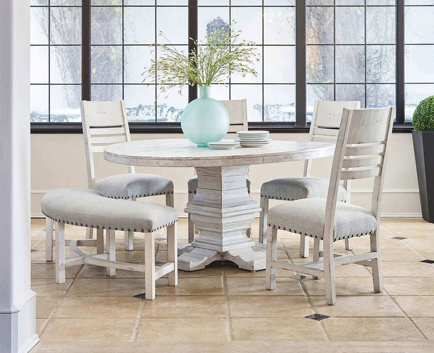 Condesa Round Dining Table in White - Jack’s Furniture and More (Laredo, TX)