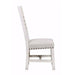 Condesa Wooden Back Side Chair (Set of 2) in White - Jack’s Furniture and More (Laredo, TX)