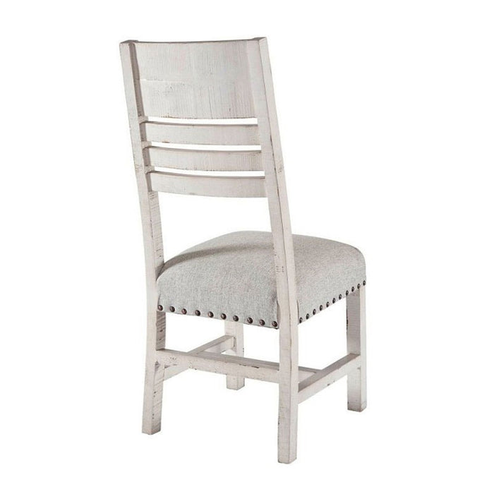Condesa Wooden Back Side Chair (Set of 2) in White - Jack’s Furniture and More (Laredo, TX)