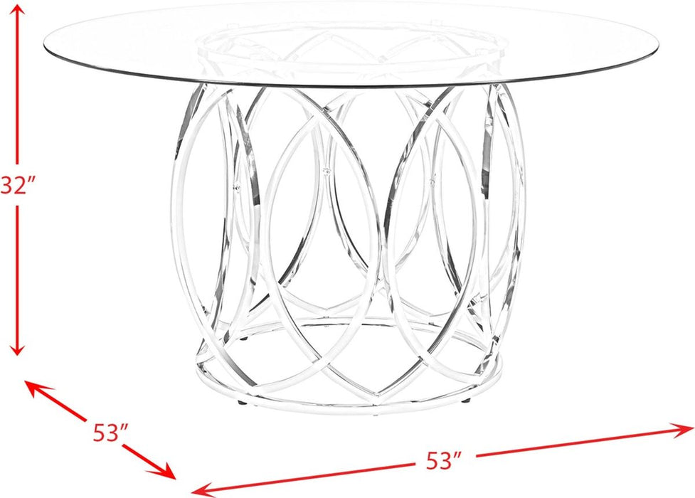 Merlin Round Dining Table - Jack’s Furniture and More (Laredo, TX)