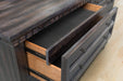 Morrison Dresser in Smokey Gray Oak Lacquer - Jack’s Furniture and More (Laredo, TX)