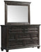 Morrison Dresser in Smokey Gray Oak Lacquer - Jack’s Furniture and More (Laredo, TX)