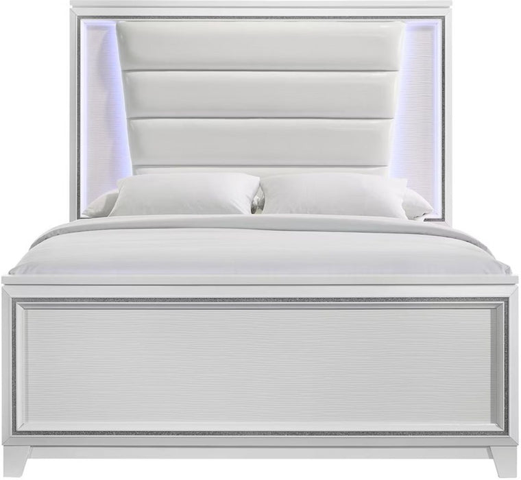 Moondance Full Panel Bed in White - Jack’s Furniture and More (Laredo, TX)