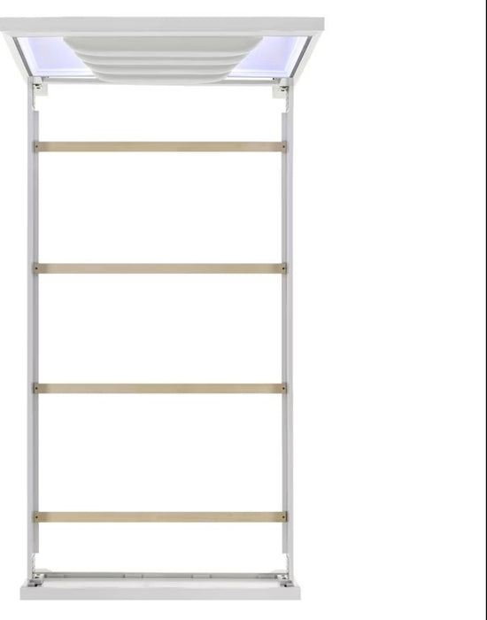 Moondance Twin Panel Bed in White - Jack’s Furniture and More (Laredo, TX)