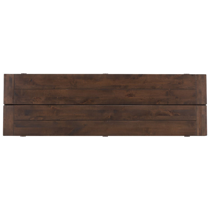 New Bedford Dining Table in Dark Brown - Jack’s Furniture and More (Laredo, TX)