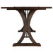 New Bedford Dining Table in Dark Brown - Jack’s Furniture and More (Laredo, TX)