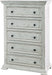 Olivia White 5 Drawer Chest - Jack’s Furniture and More (Laredo, TX)