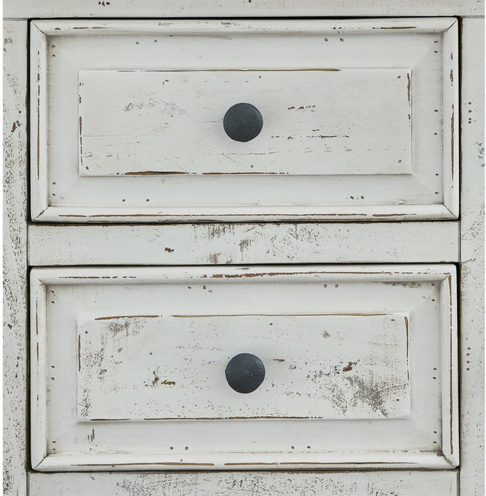 Olivia White 5 Drawer Chest - Jack’s Furniture and More (Laredo, TX)