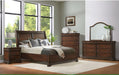 Phillipe King Panel Bed in Brown - Jack’s Furniture and More (Laredo, TX)
