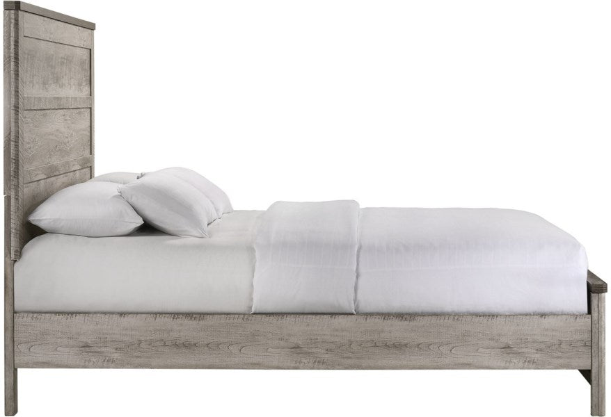 Millers Cove King Panel Bed in Gray - Jack’s Furniture and More (Laredo, TX)