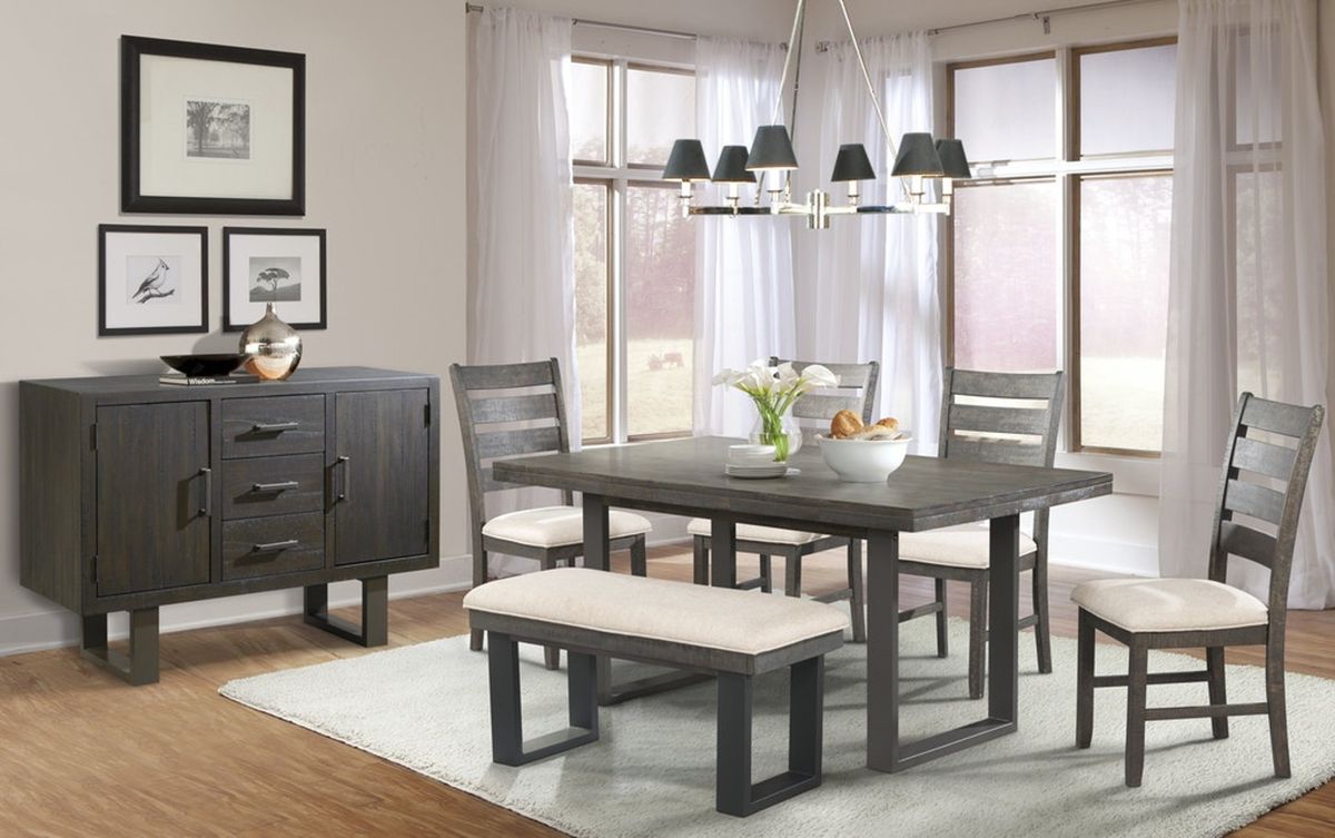Sawyer Server in Smokey Dark Ash - Jack’s Furniture and More (Laredo, TX)