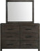 Shelby Mirror in Walnut - Jack’s Furniture and More (Laredo, TX)