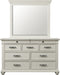 Slater 9 Drawer Dresser in White - Jack’s Furniture and More (Laredo, TX)