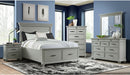 Slater King Storage Bed in Grey - Jack’s Furniture and More (Laredo, TX)