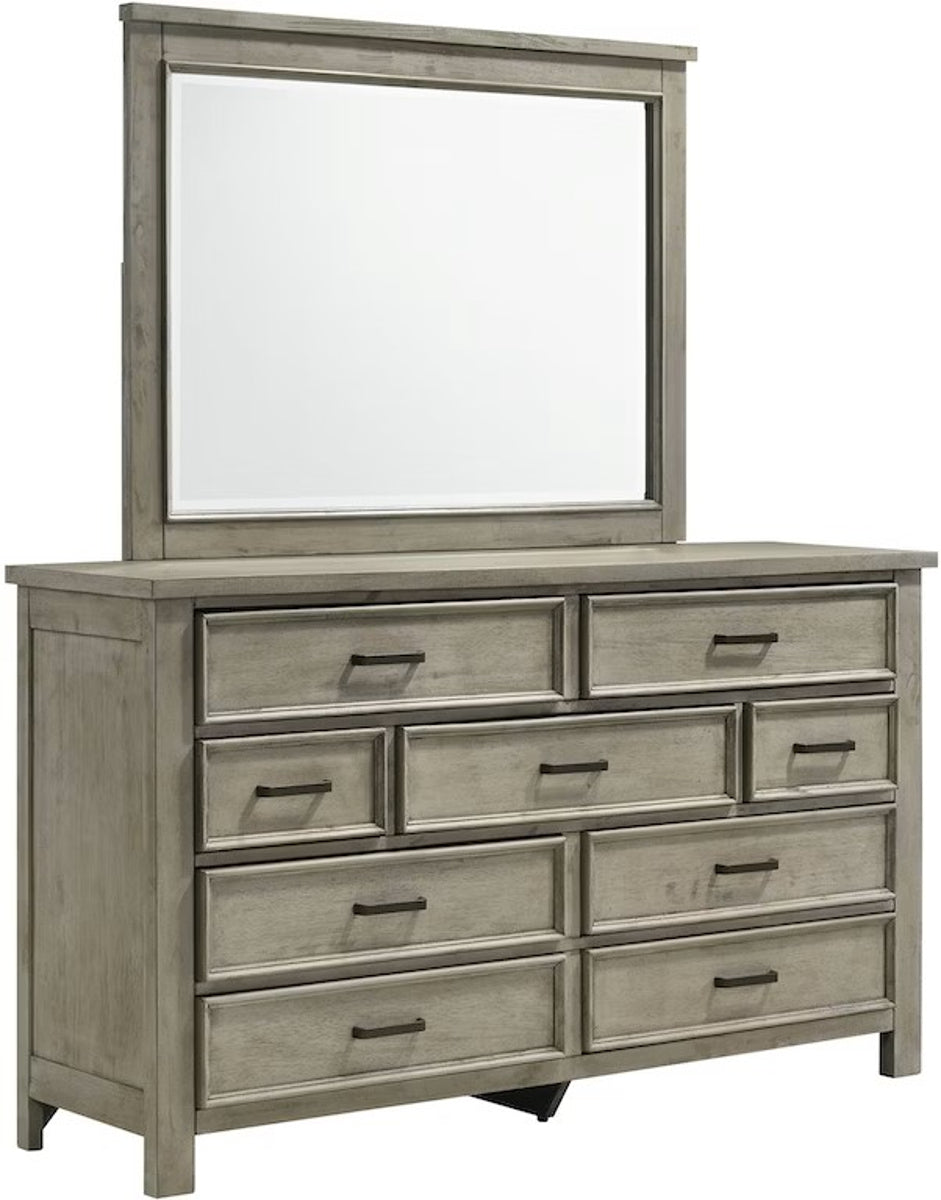 Sullivan Dresser in Drift Grey - Jack’s Furniture and More (Laredo, TX)