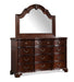 Tabasco Mirror in NC Cherry Lacquer - Jack’s Furniture and More (Laredo, TX)
