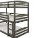 Trey Twin Over Twin Over Twin Bunk Bed in Wire Brushed Grey - Jack’s Furniture and More (Laredo, TX)