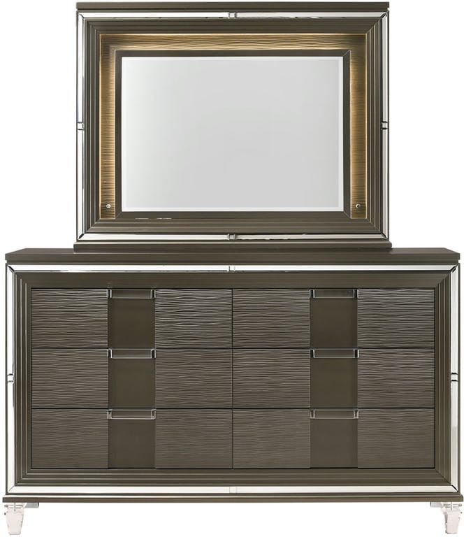 Twenty Nine Mirror in Copper - Jack’s Furniture and More (Laredo, TX)