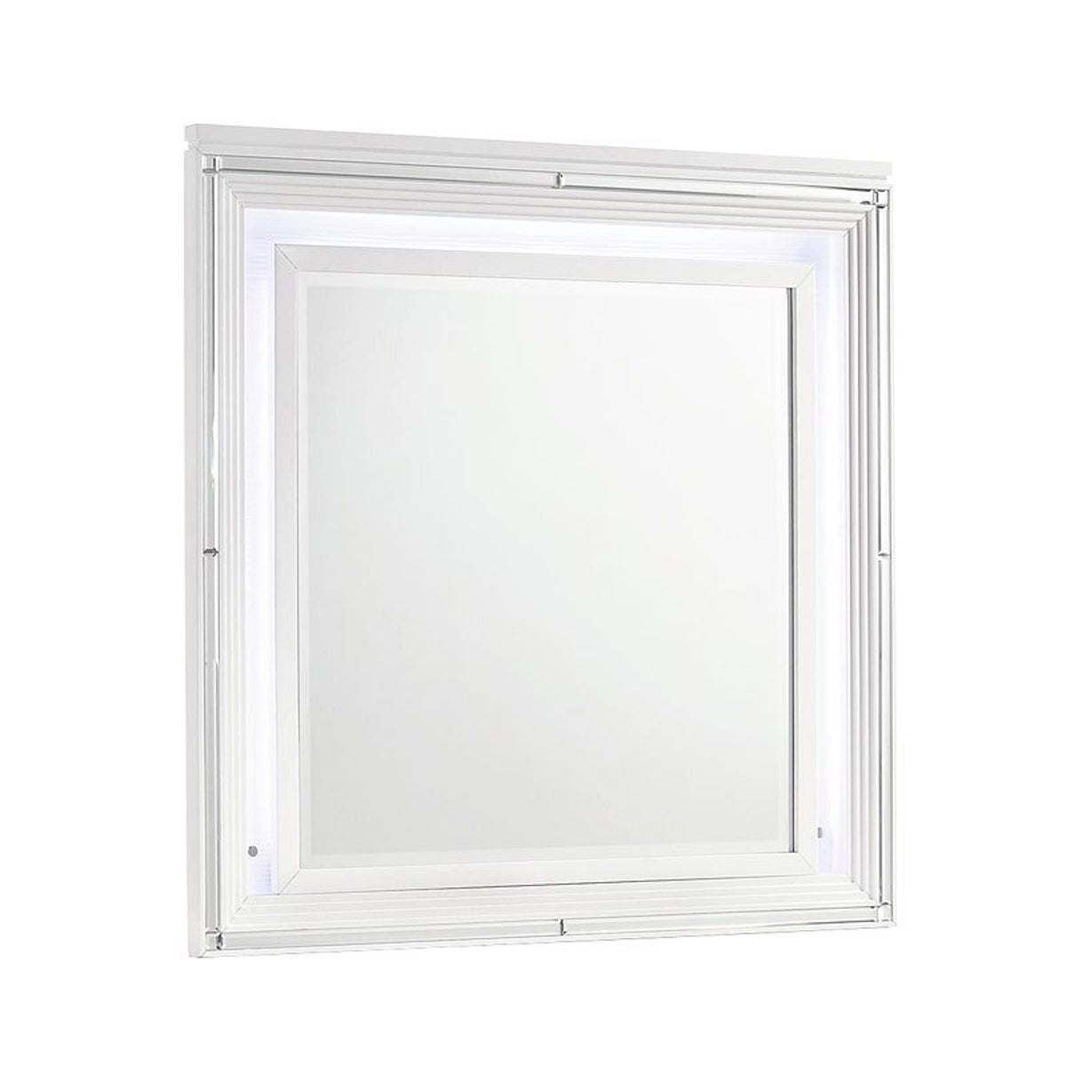 Elements International Twenty Nine Youth Mirror in White image