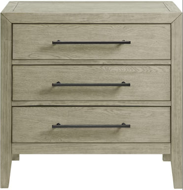 Versailles Nightstand in Grey - Jack’s Furniture and More (Laredo, TX)