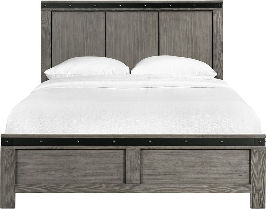 Wade Twin Bed in Gray - Jack’s Furniture and More (Laredo, TX)