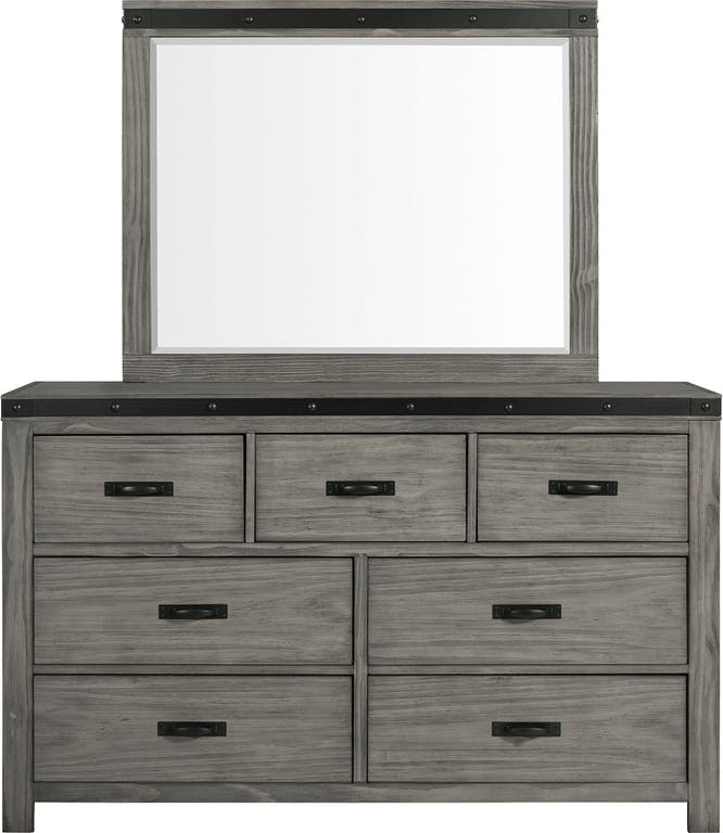Wade Dresser in Gray - Jack’s Furniture and More (Laredo, TX)