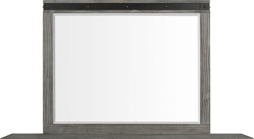 Elements International Wade Mirror in Gray image