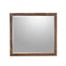 Elements International Warner Youth Mirror in Chestnut image
